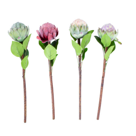 Kunstlill FLOWERLY H46cm artišokk, mix Kunstlilled ja kunsttaimed