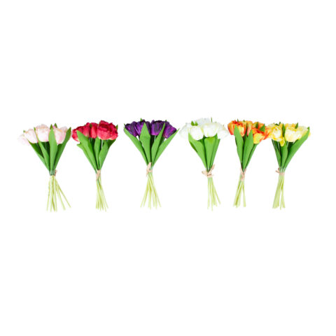 Kunstlill FLOWERLY H30cm 10-ne tulp, mix Kunstlilled ja kunsttaimed