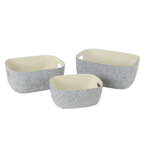Kast LIDO POP 26x20xH12cm, helehall vilt Esik ja Garderoob Kangast karbid