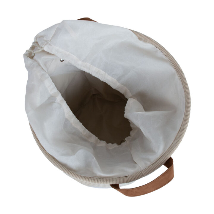 Pesukorv LIDO LEO D38xH48cm, beež velvet Esik ja Garderoob Kangast karbid