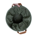 Pesukorv LIDO LEO D38xH48cm, roheline velvet Esik ja Garderoob Kangast karbid