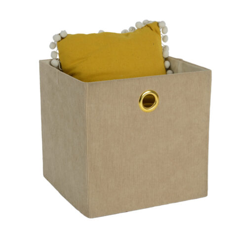 Kast LIDO LEO 30x30xH30cm, beež velvet Esik ja Garderoob Kangast karbid