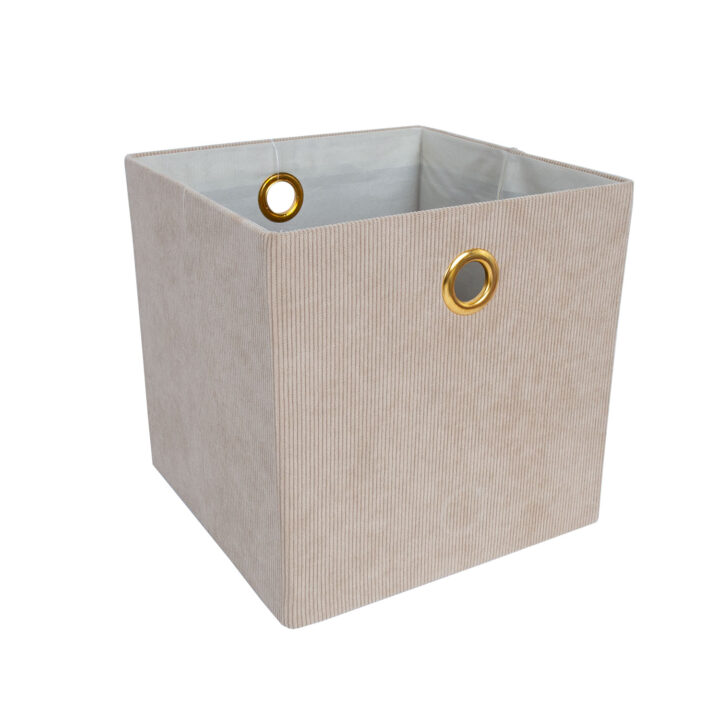 Kast LIDO LEO 30x30xH30cm, beež velvet Esik ja Garderoob Kangast karbid