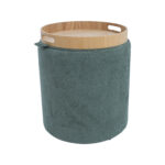 Tumba/laud HIRO D34,5xH37cm, roheline, panipaigaga Elutoamööbel Tumbad, kanapeed ja kott-toolid