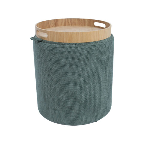 Tumba/laud HIRO D34,5xH37cm, roheline, panipaigaga Elutoamööbel Tumbad, kanapeed ja kott-toolid