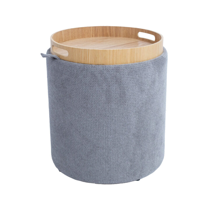Tumba/laud HIRO D34,5xH37cm, hall, panipaigaga Elutoamööbel Tumbad, kanapeed ja kott-toolid