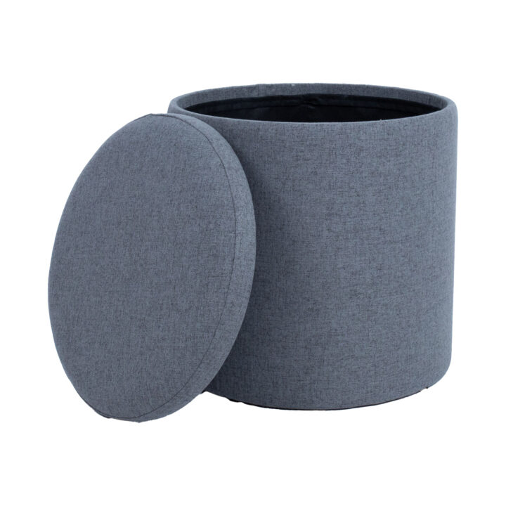 Tumba HAKO D34,5xH36cm, tumehall, panipaigaga Elutoamööbel Tumbad, kanapeed ja kott-toolid
