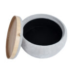 Tumba/laud HIRO D67xH38cm, beež, panipaigaga Elutoamööbel Tumbad, kanapeed ja kott-toolid