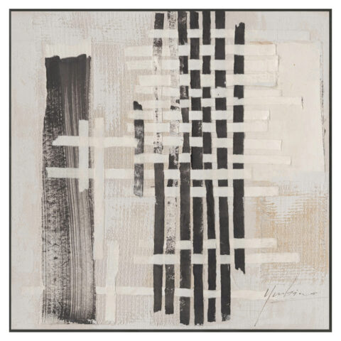 Maal raamiga 80x80cm, abstraktne muster Maalid