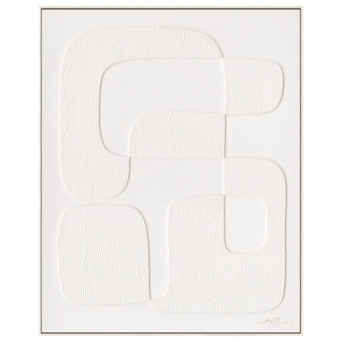 Maal raamiga 80x100cm, valge kujund Maalid