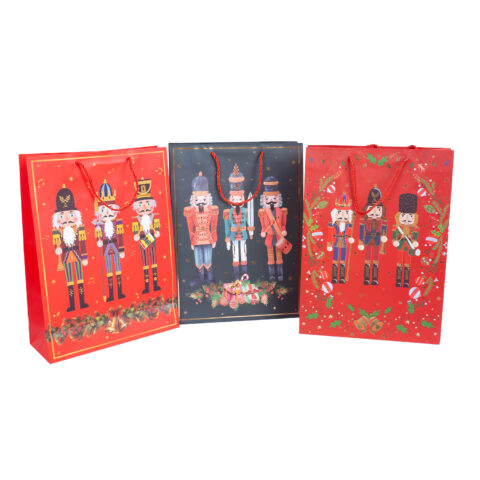 Kinkekott NUTCRACKER L, 31x43x12cm, mix Jõulud