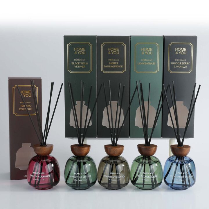 Kodulõhnastaja HOME OASIS 180ml Black Tea & Vetiver Dekoratiivtooted