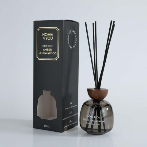 Kodulõhnastaja HOME OASIS 180ml Amber Sandalwood Dekoratiivtooted