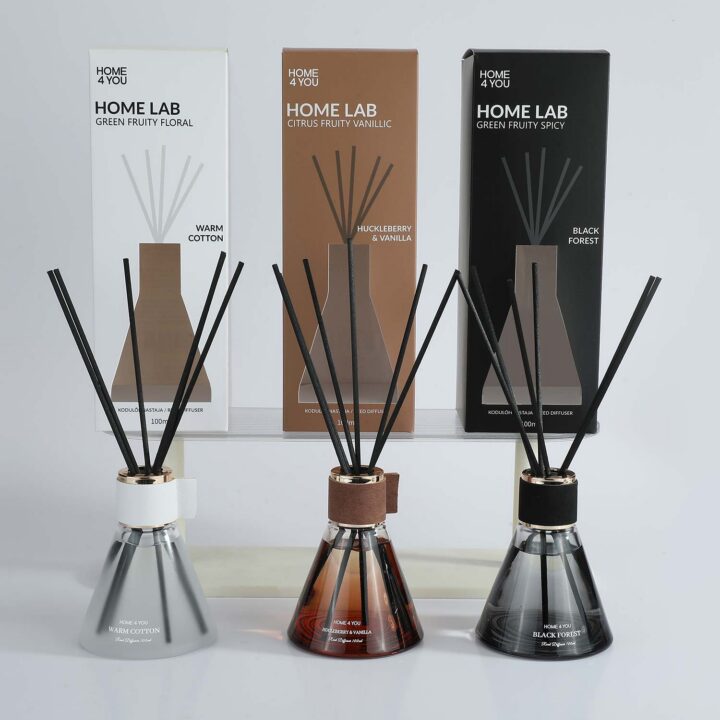 Kodulõhnastaja HOME LAB 100ml Warm Cotton Dekoratiivtooted