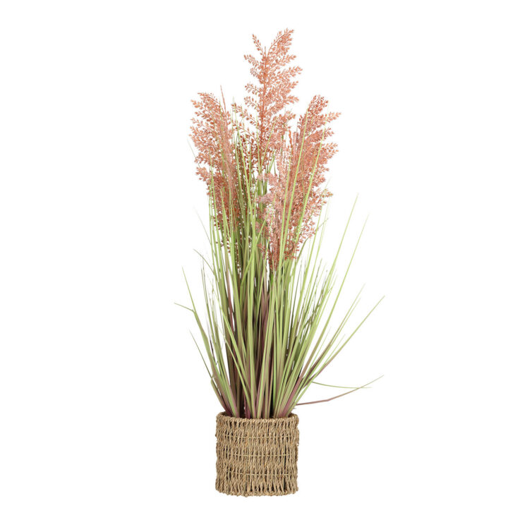 Kunsttaim IN GARDEN H87cm, oranž sorgo, rohukõrred potis Kunstlilled ja kunsttaimed