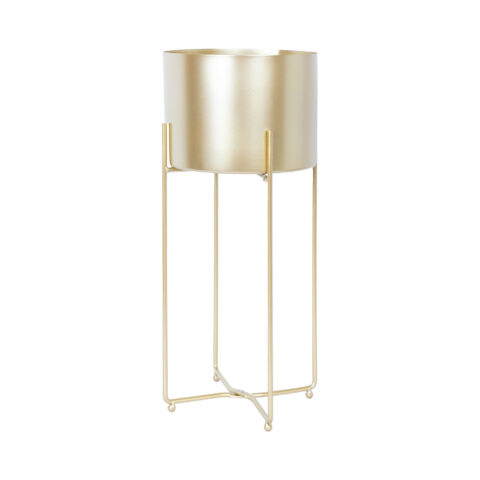 Lillepostament DEIA GOLD L 24,5×23,5xH57cm, kuldne Lillepostamendid