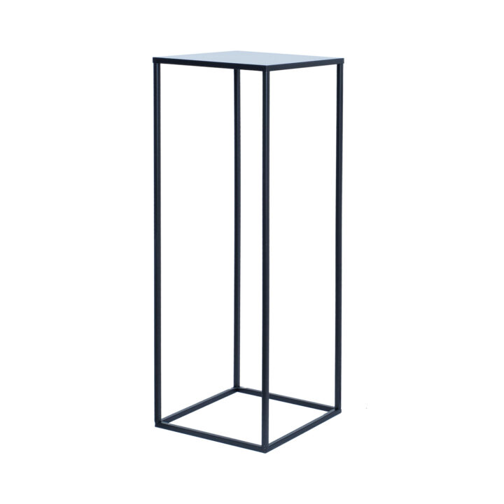 Lillepostament DEIA CHI L 25x25xH70cm, must Lillepostamendid