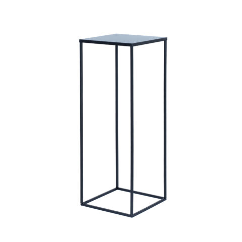 Lillepostament DEIA CHI M 22x22xH60cm, must Lillepostamendid