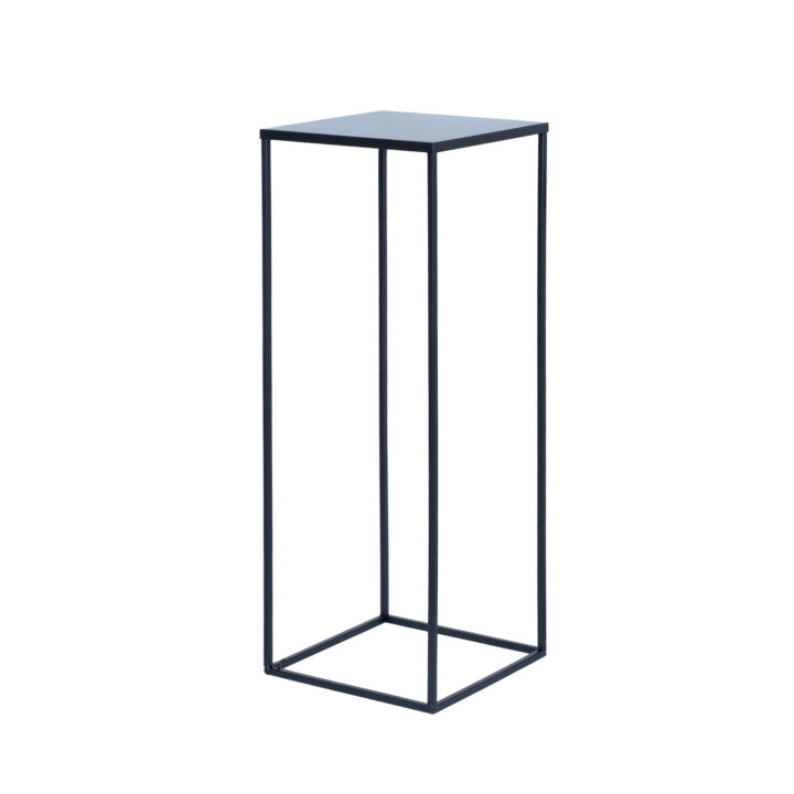 Lillepostament DEIA CHI M 22x22xH60cm, must Lillepostamendid