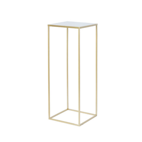 Lillepostament DEIA CHE M 22x22xH60cm, kuldne Lillepostamendid