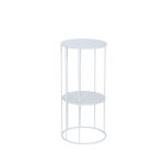 Lillepostament DEIA STAND S D21xH45cm, hallikasbeež Lillepostamendid