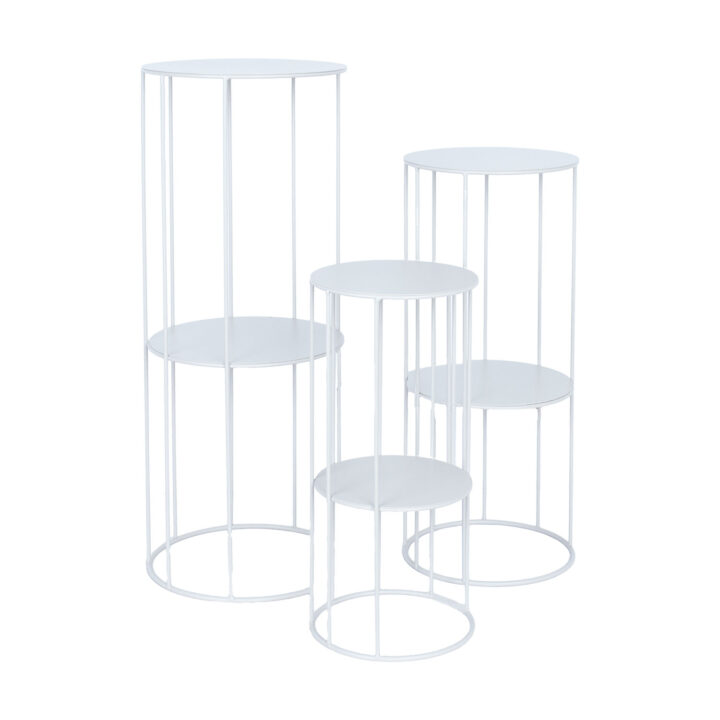 Lillepostament DEIA STAND S D21xH45cm, hallikasbeež Lillepostamendid