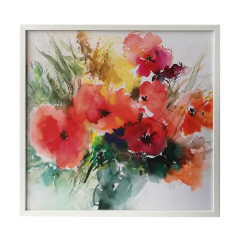 Seinapilt WALLY 40x40cm, aasalilled Maalid