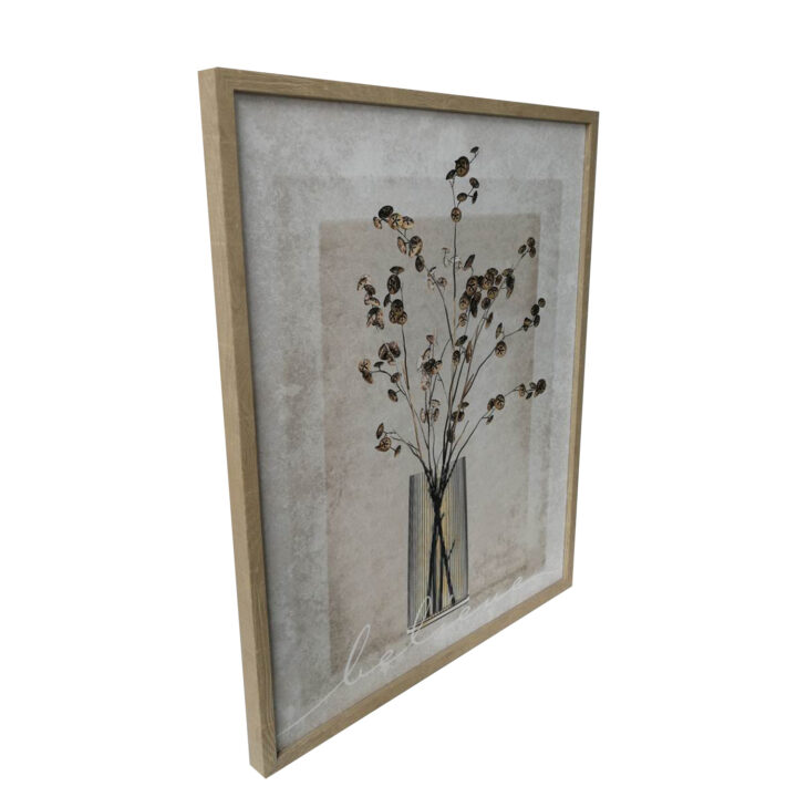 Seinapilt WALLY 40x50cm, vaasis Maalid