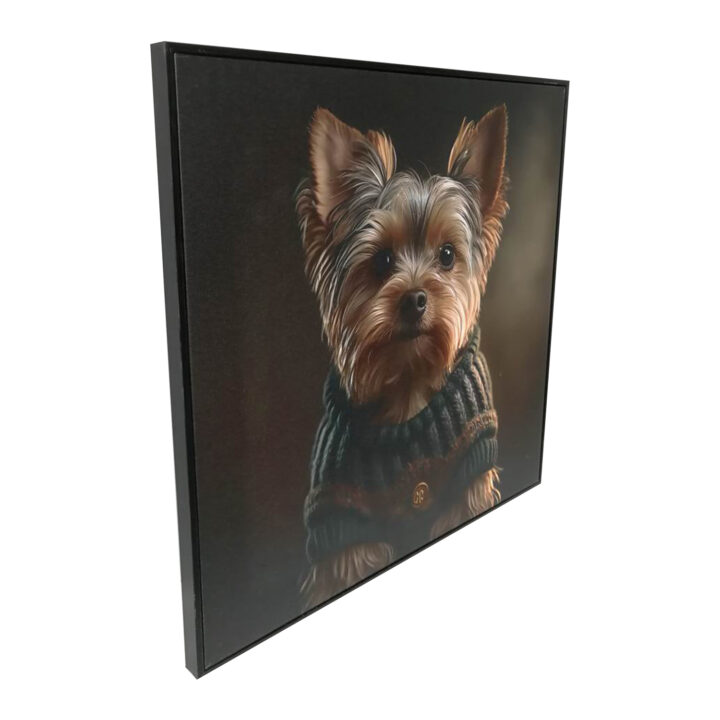Seinapilt WALLY 50x50cm, väike koer Maalid