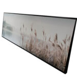 Seinapilt WALLY 50x140cm, järv ja kõrkjad Maalid