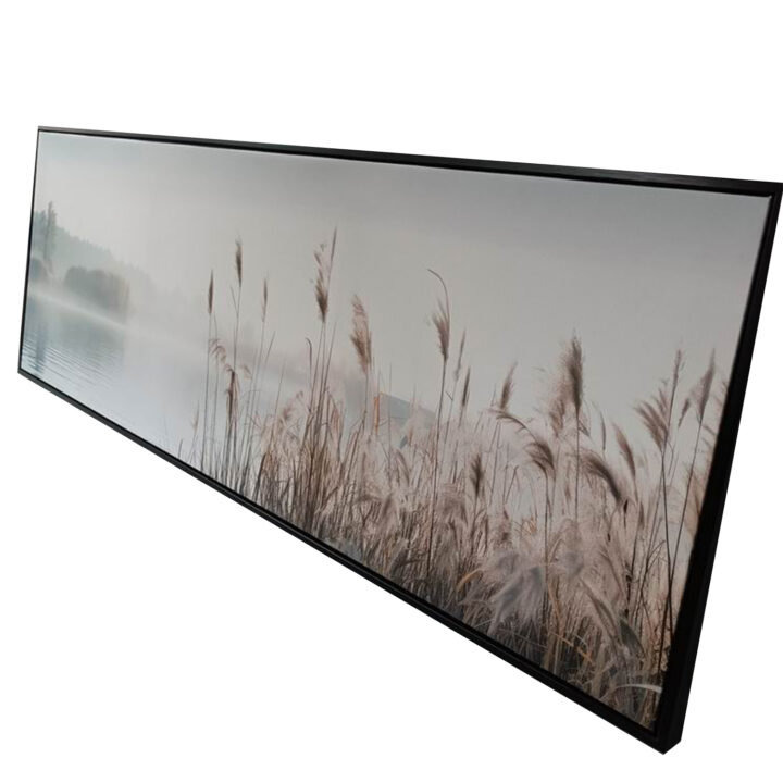 Seinapilt WALLY 50x140cm, järv ja kõrkjad Maalid