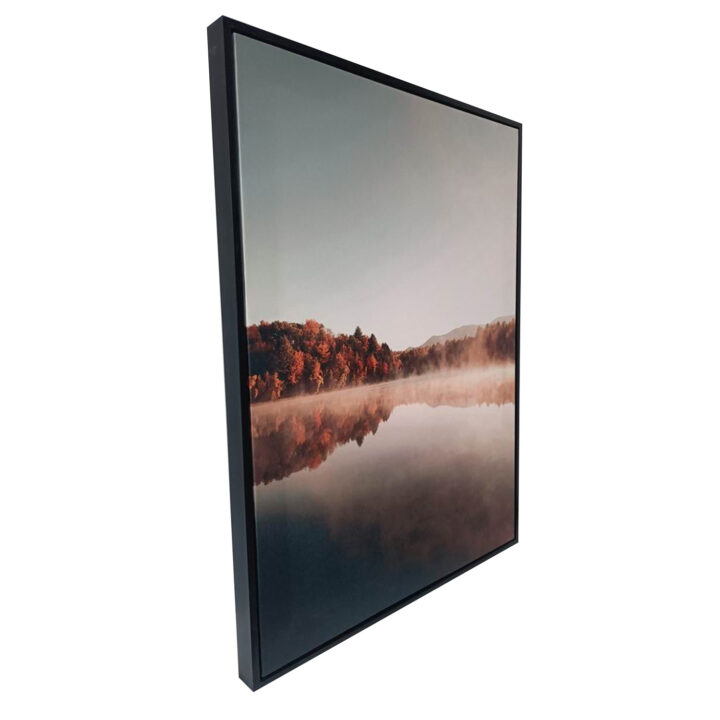 Seinapilt WALLY 60x80cm, maastik järve ääres Maalid