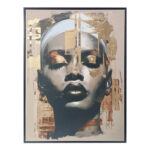 Seinapilt WALLY 60x80cm, kuldne 2 Maalid