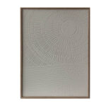 Seinapilt WALLY 60x80cm, abstraktne valge Maalid