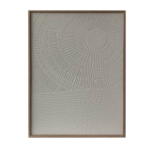 Seinapilt WALLY 60x80cm, abstraktne valge Maalid