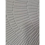 Seinapilt WALLY 60x80cm, abstraktne valge Maalid