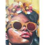 Seinapilt WALLY 60x80cm, naine 2 Maalid