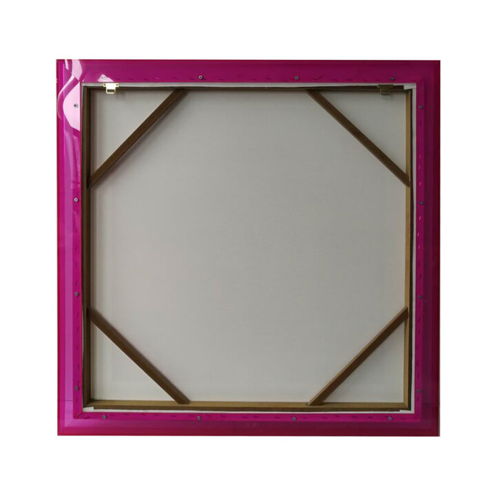 Seinapilt WALLY 80x80cm, roosa, akrüül Maalid