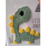 Seinapilt WALLY 30x40cm, dinosaurus Maalid