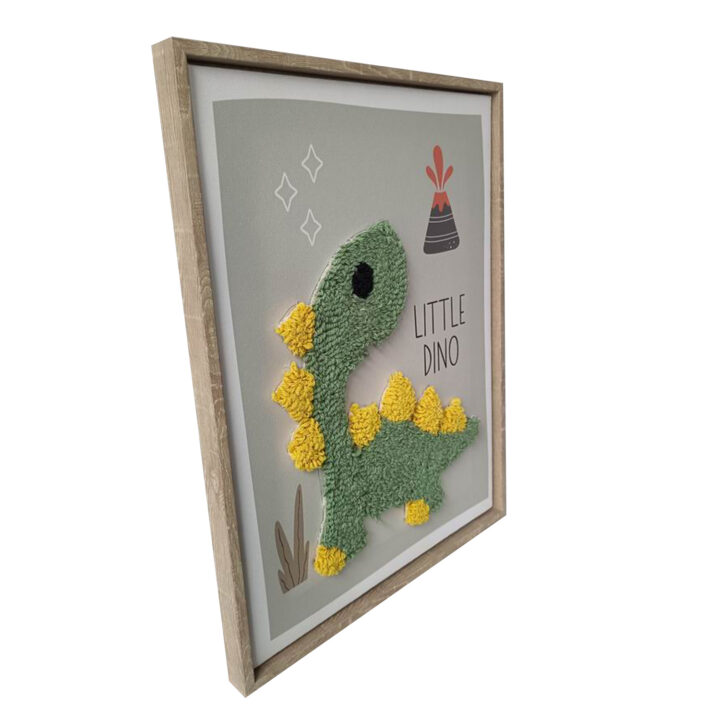 Seinapilt WALLY 30x40cm, dinosaurus Maalid