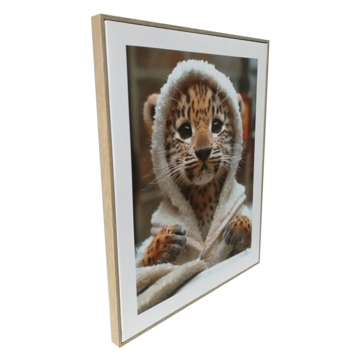 Seinapilt WALLY 40x50cm, gepardi beebi Maalid