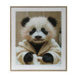 Seinapilt WALLY 40x50cm, panda beebi Maalid