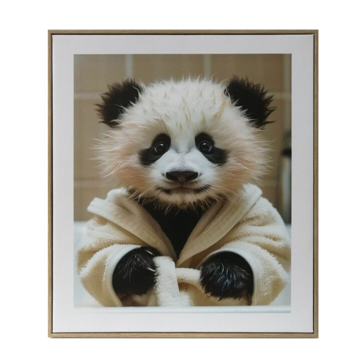 Seinapilt WALLY 40x50cm, panda beebi Maalid