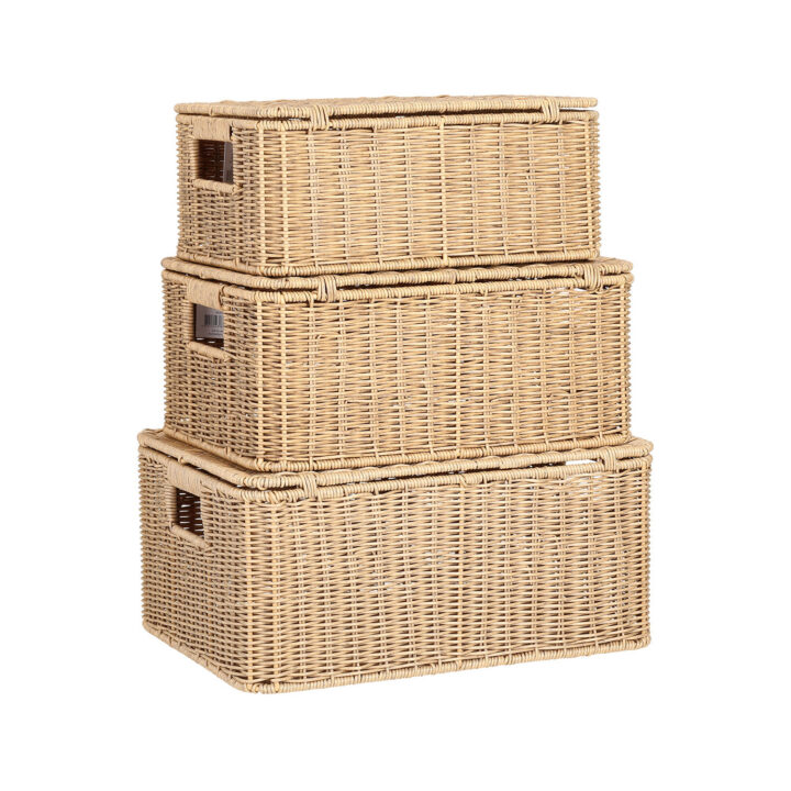 Korv BASILE 34x24xH15cm, helepruun Esik ja Garderoob