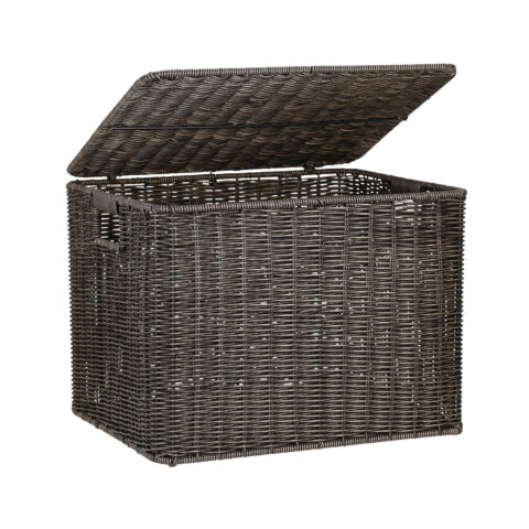 Korv BASILE 42,5x34xH31cm, tumepruun Esik ja Garderoob