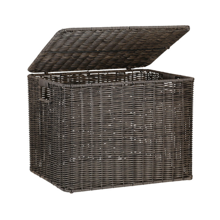 Korv BASILE 39x31xH29cm, tumepruun Esik ja Garderoob