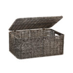 Korv BASILE 37x27xH17cm, tumepruun Esik ja Garderoob