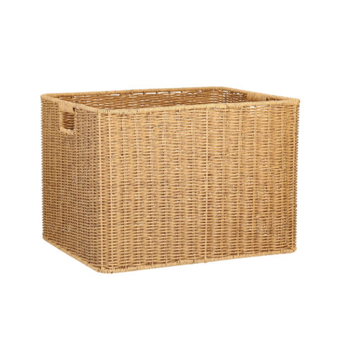 Korv BASILE 42,5x34xH30cm, helepruun Esik ja Garderoob