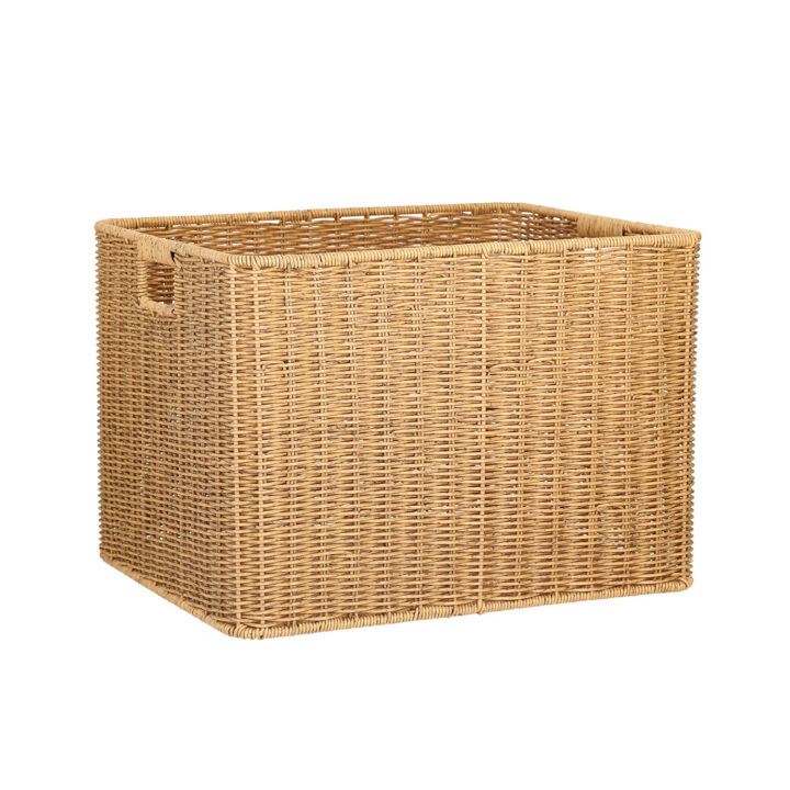 Korv BASILE 42,5x34xH30cm, helepruun Esik ja Garderoob