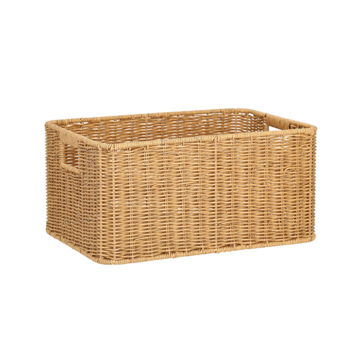 Korv BASILE 33x22xH17cm, helepruun Esik ja Garderoob
